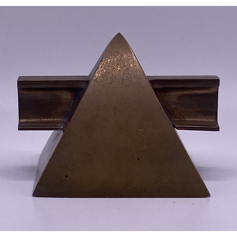 Sigma Tau Pyramid Original Prototype Engineering Honors Society Paperweight